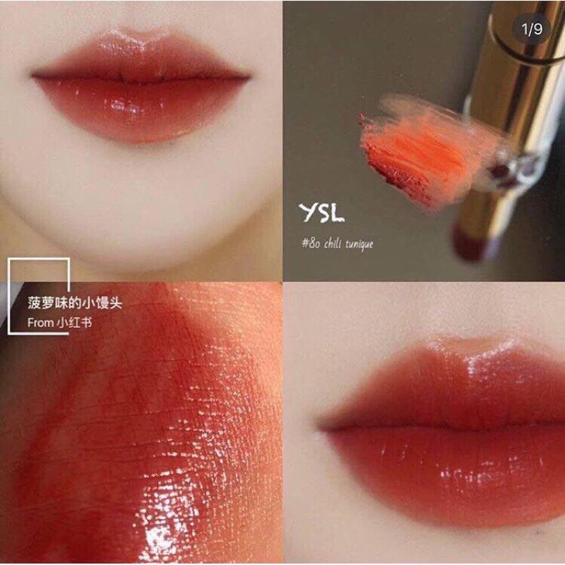 [CÓ SẴN 82]✨ Son YSL Rouge Volupte Shine màu 80 81 82 12✨ | BigBuy360 - bigbuy360.vn