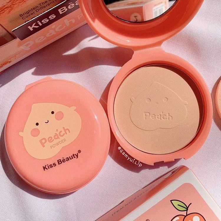 Phấn nền Quả Đào Peach Powder Kiss Beauty sáng da  nội địa sỉ tốt - DREAM STORE | BigBuy360 - bigbuy360.vn