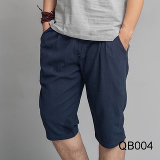 Quần Nam Culottes Vải Đũi ( Linen ) Rough