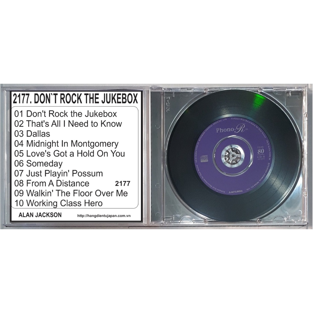 Bộ 4 CD nhạc Đồng Quê USA  Alan Jackson ( 2175 - 2178 )