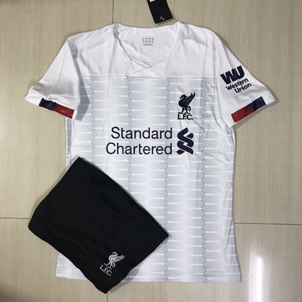 Bộ Quần Áo Phông Bóng Đá CLB Liverpool Thun Lạnh Cao Cấp Thái Lan Cực Chất - Màu Đen Sport Trend