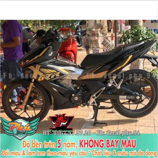 Tem rời Winner X Đen Nhám GTR -1