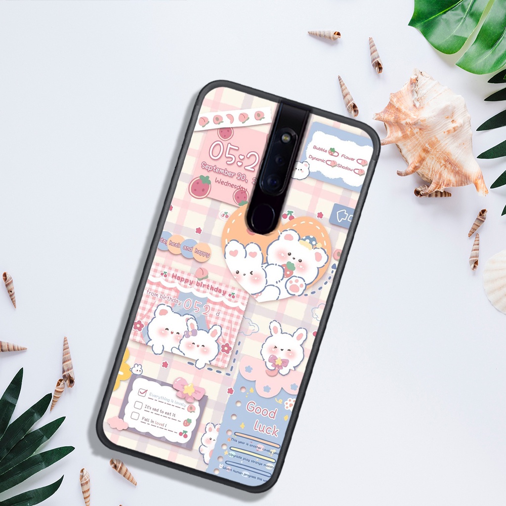 ỐP LƯNG OPPO F5 - F7 - F11 - F11 PRO, IN HÌNH GẤU NÂU CHOCOLATE ĐÁNG YÊU.