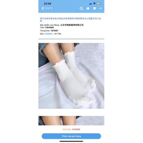 Tất cổ cao nữ bèo nhún, vớ bèo nhún nữ cổ cao màu trơn basic thời trang Vintage Hàn Quốc