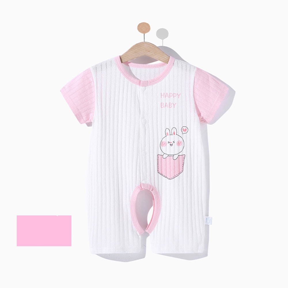 Bodysuit, body đùi cộc tay, ngắn tay thủng đũng cho bé trai, bé gái hàng xuất cao cấp _ BD12