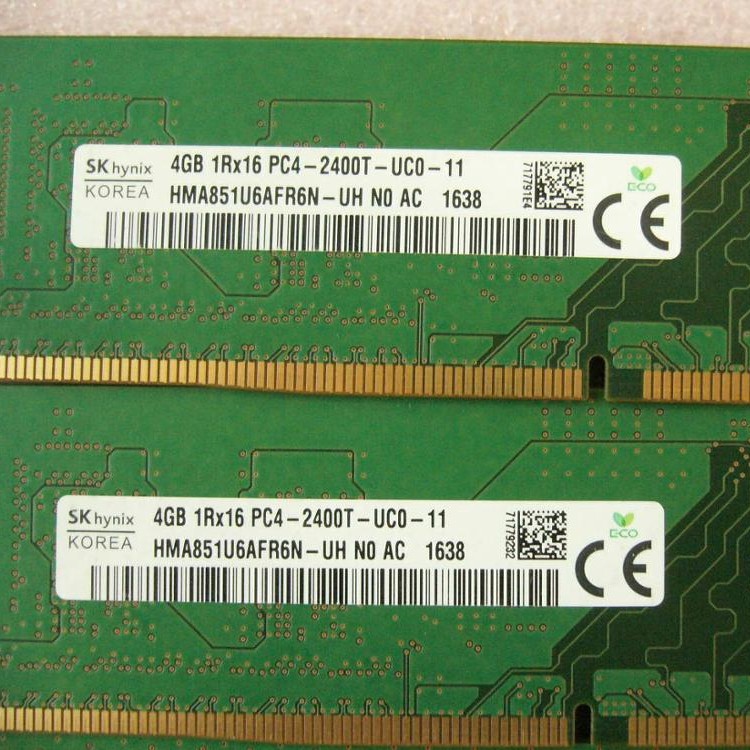 RAM SK Hynix 4GB DDR4 Bus 2400MHz 1.2V PC4-2400 Chính Hãng Dùng Cho Máy Tính Để Bàn PC Desktop Bảo Hành 36 Tháng 1 Đổi 1