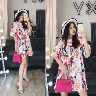 Đầm hoa suông