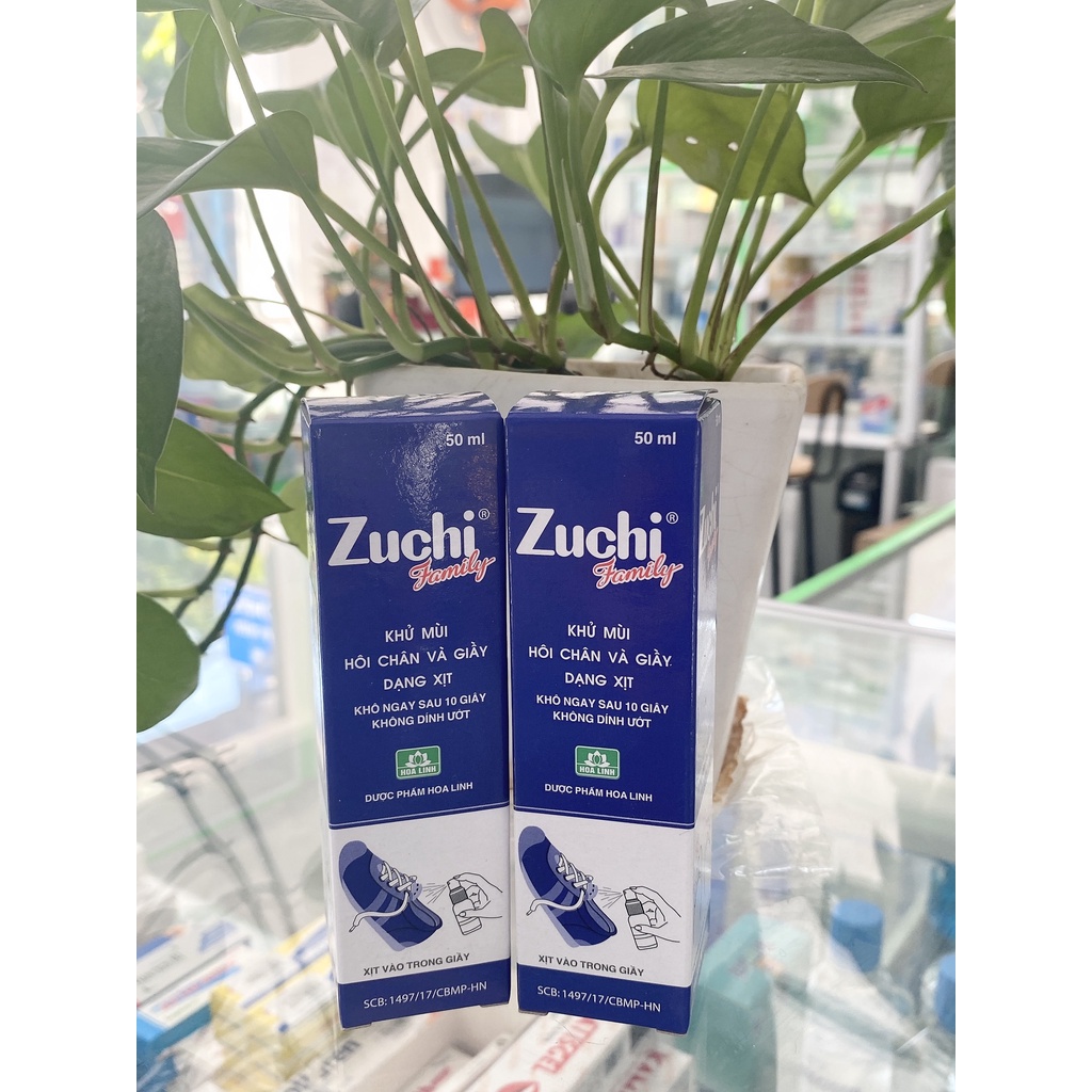 Zuchi Family - khử mùi , hôi chân và giầy dạng xịt