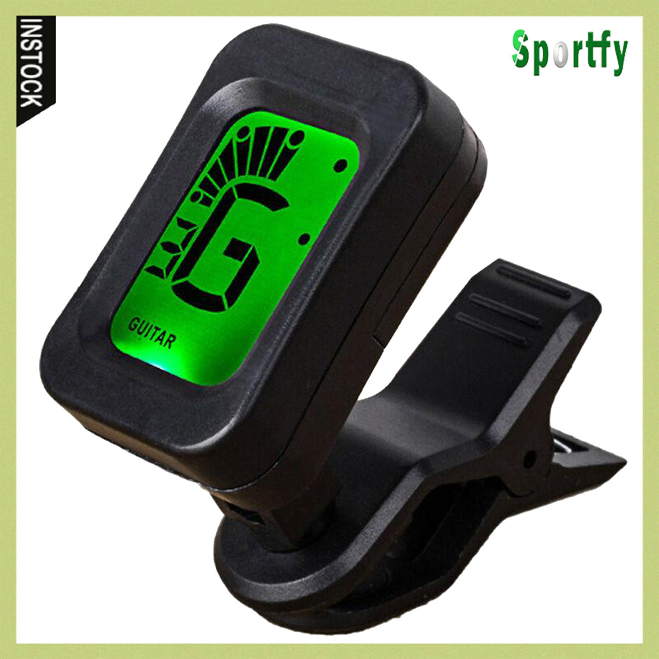 Sportfy LCD Screen Digital Tuner Acoustic Guitar Tuner Mini For Guitar Bass Ukulele