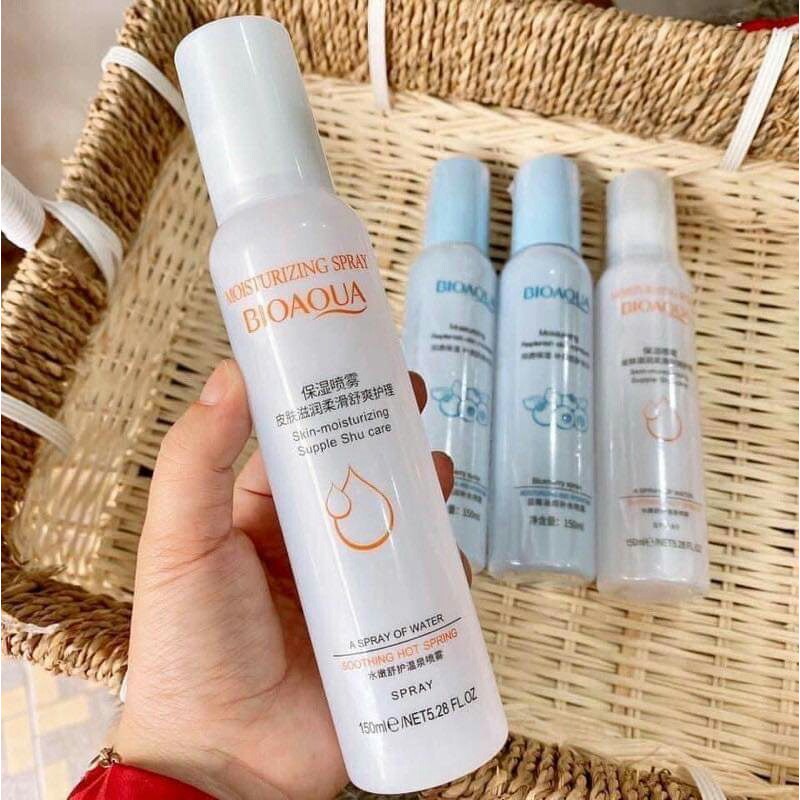 Xịt Khoáng Dưỡng Ẩm Bioaqua Hàng Nội Đia Trung chính hãng kiểm soát dầu 150ml | BigBuy360 - bigbuy360.vn