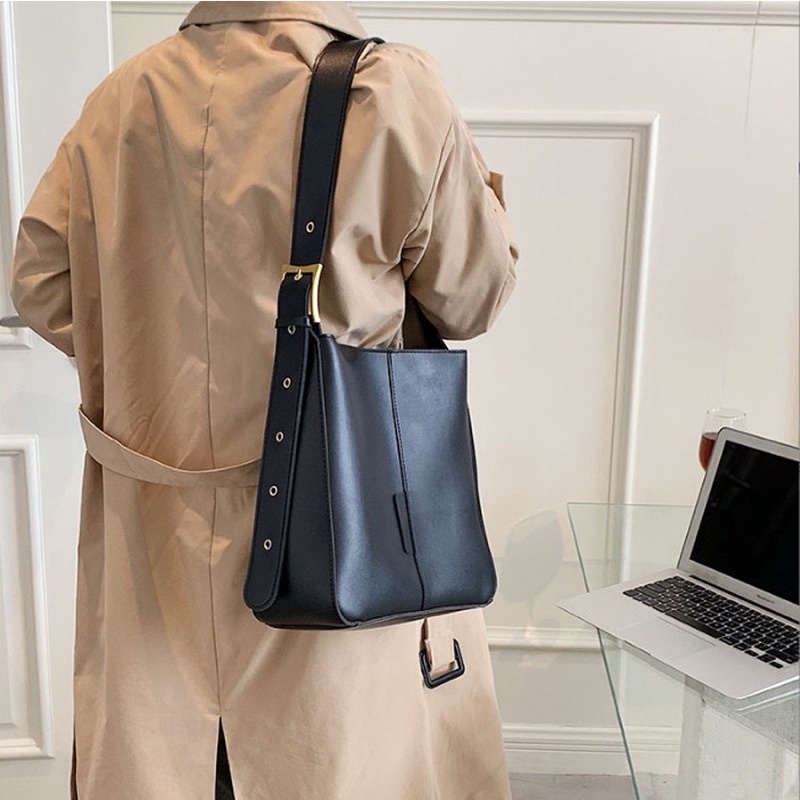 Túi Tote Nữ Thời Trang Đi Chơi Đi Làm Da Trơn Phong Cách Hàn Quốc - TDC237