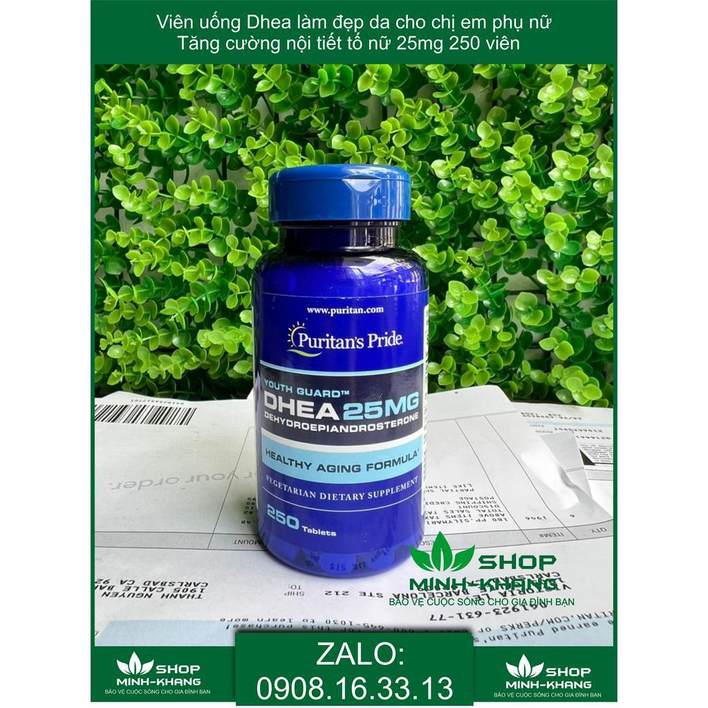 Viên uống Dhea  làm đẹp da cho chị em phụ nữ Tăng cường nội tiết tố nữ.