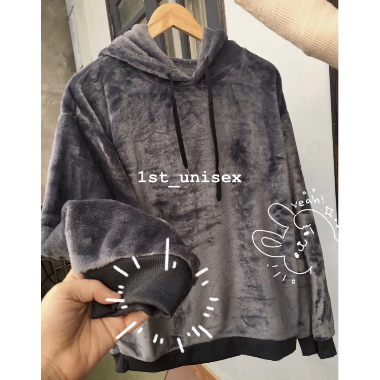 Áo Hoodie Áo Nỉ Áo Hoodie Nỉ Bông Lông Thỏ Siêu Dày Nam Nữ Thu Đông 2021 (Ảnh Thật Ỏ Cuối) | BigBuy360 - bigbuy360.vn
