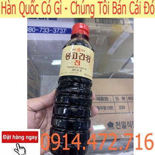 Nước tương monggo jin hàn quốc 500ml