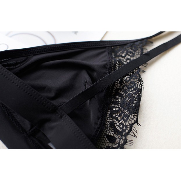 Áo Lót Bralette Sep Sweet Lụa Viền Ren Cao Cấp B004