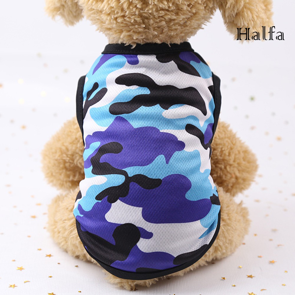 Áo Cotton Rằn Ri Cho Thú Cưng
