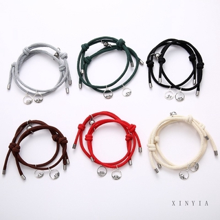 Set 2 vòng tay dây bện thời trang cho cặp đôi