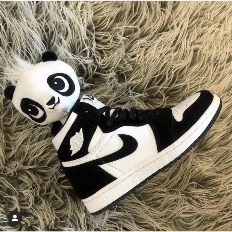 Giày thể thao JD1 cao cổ đen trắng [XẢ HÀNG] Giày sneaker đen trắng nam nữ cao cấp Full Box Bill❇️rẻ vô địch❇️