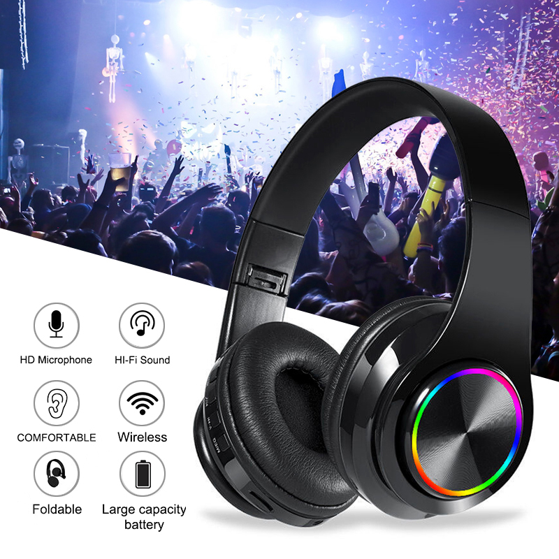 Tai Nghe Trùm Đầu Bluetooth Không Dây Chất Lượng Cao B39 Cho PC/Điện Thoại Thông Minh