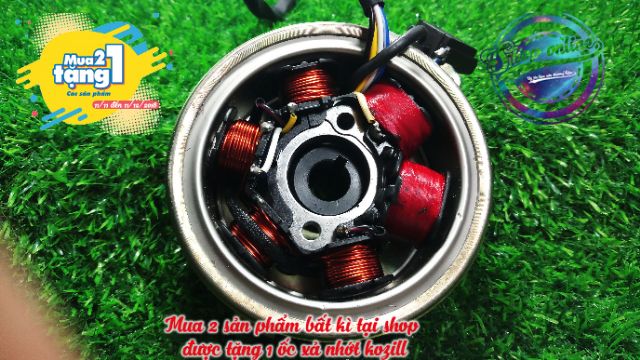 Lửa 6 Cục Và Qua Lăng Max 3 Cựa Dày Cho Dream Wave