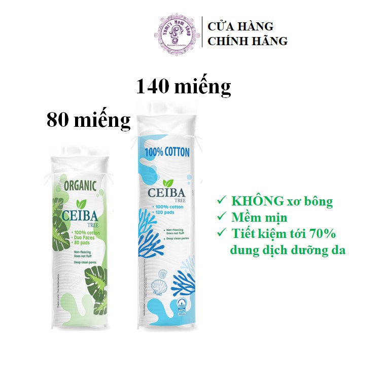 Bông tẩy trang Ceiba