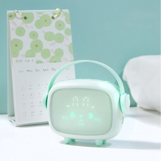 Smart Clock Children Sleeping Training LED Night Light Alarm Clock