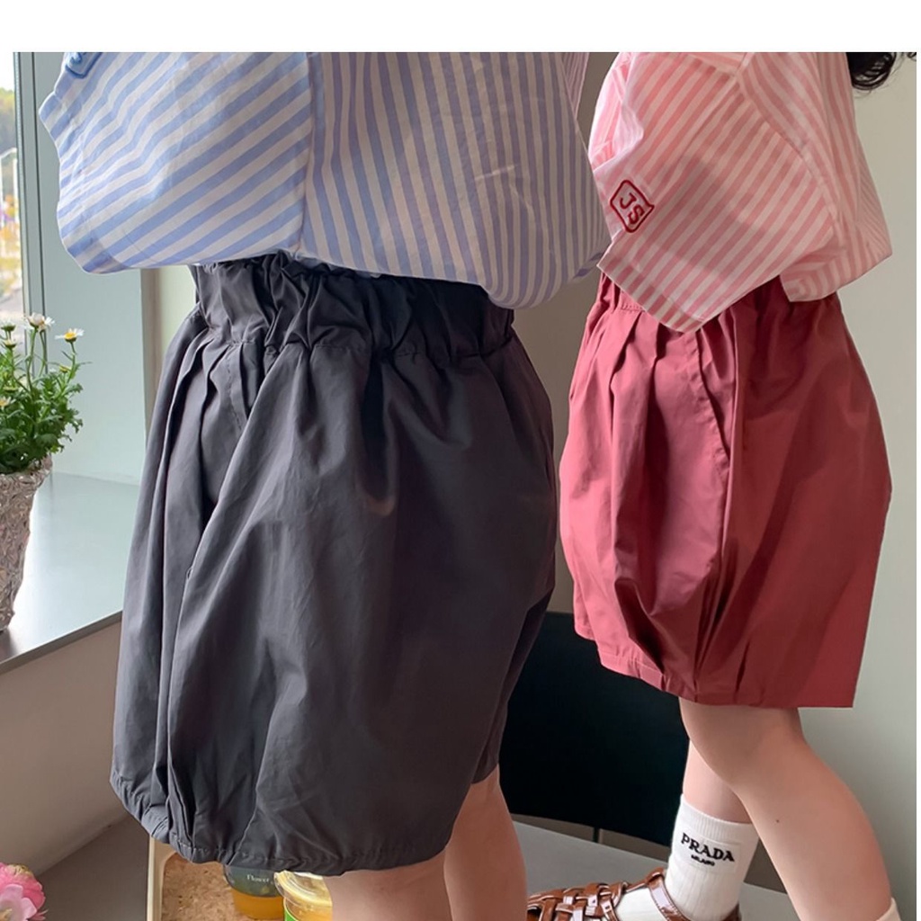 [Babycat] Hàng Có Sẵn Quần Short Hai Mảnh Áo Tay Ngắn Phong Cách Nhật Bản Hàn Quốc Thời Trang Dành Cho Bé Trai Bé Gái