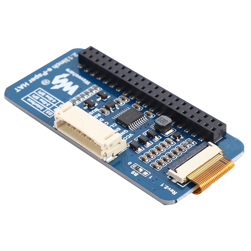 Nón E-Paper Hat 2.13inch250x122 Hiển Thị Màn Hình Màu Trắng / Đen Cho Raspberrypi 2b / 3b / Zero W | BigBuy360 - bigbuy360.vn