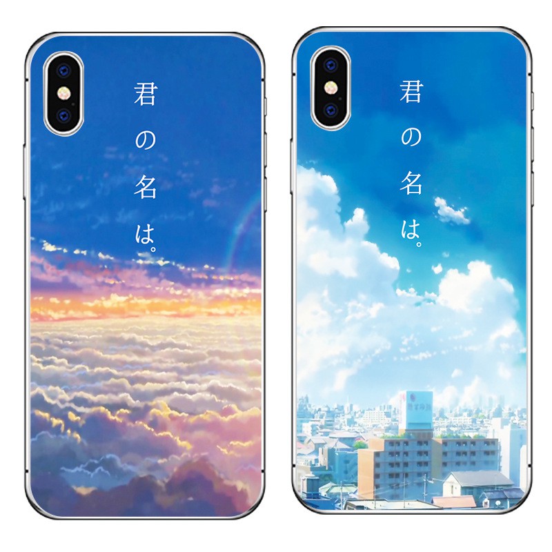 Ốp Lưng In Hình Anime 2 Trong 1 Cho Iphone 8p Max Android