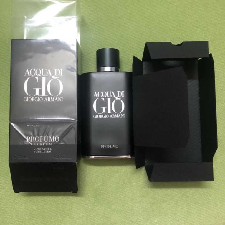 Nước Hoa Nam AQua Di Gio Đen EDP lịch lãm đàn ông , Nước Hoa AQUA DI GIO nam tính