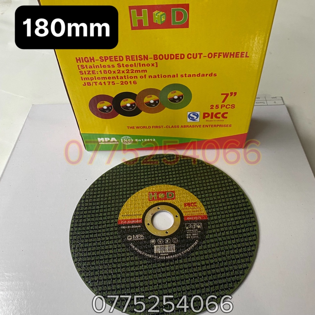 Lưỡi cắt sắt 125mm-180mm HD