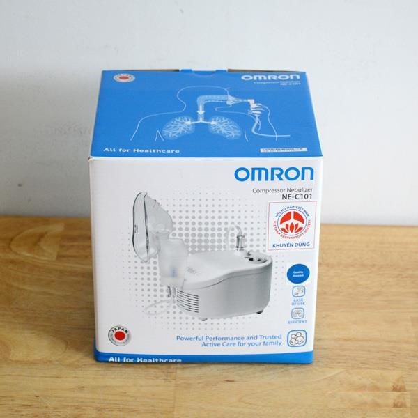 ⚡Now+Grab⚡| [Chính Hãng DKSH] Máy Xông Khí Dung Mũi Họng: Omron NE-C101 - GK0544