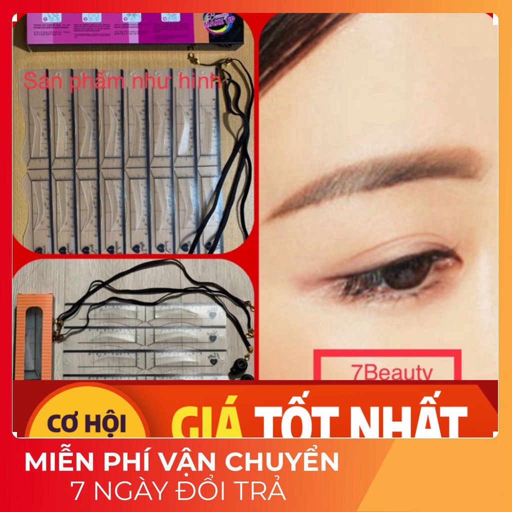 KHUÔN KẺ LÔNG MÀY 8 Kiểu Thái - Hàn - Châu Âu