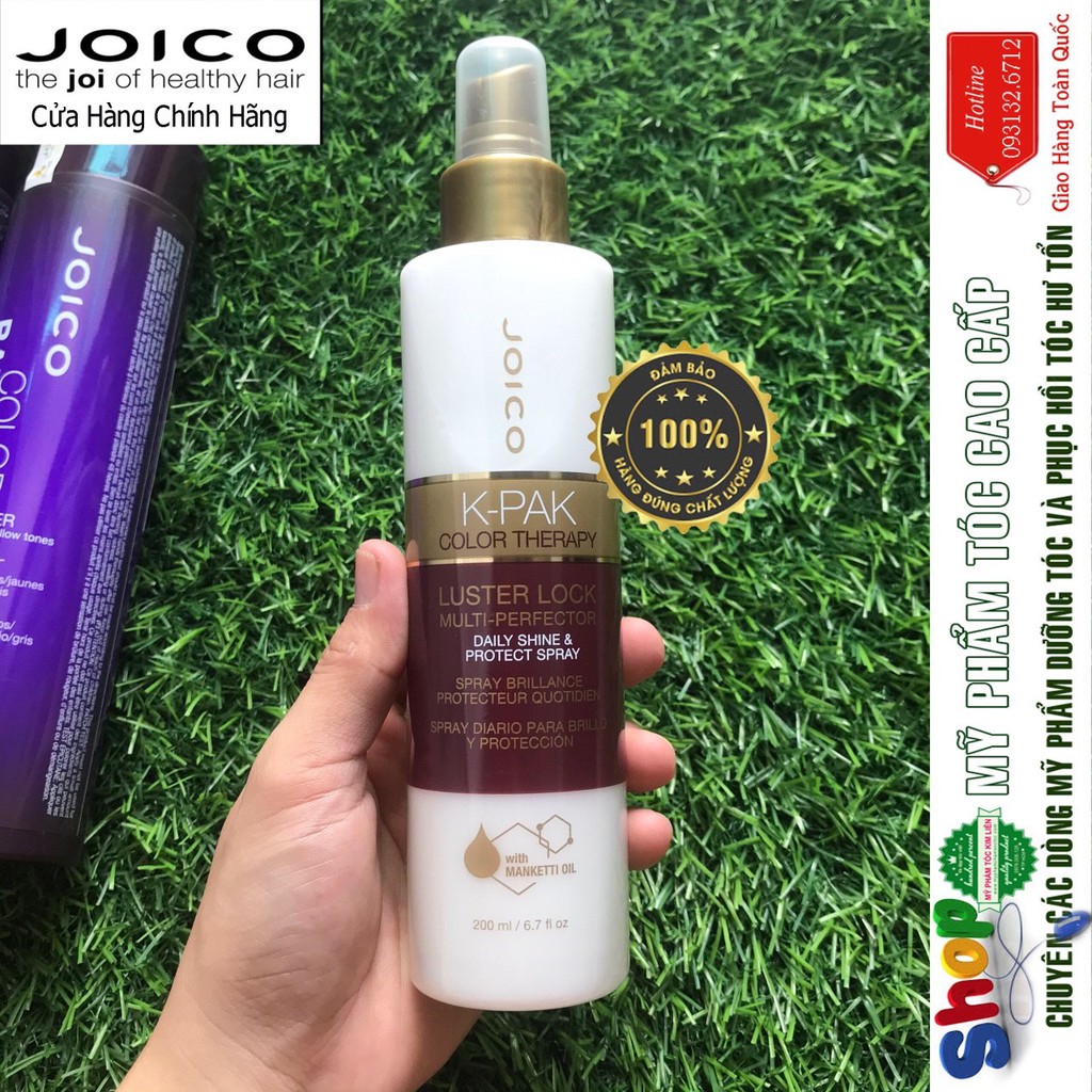 [Joico-chính hãng] Xịt Dưỡng Giữ Màu Và Tăng Cường Sáng Bóng Joico K-Pak Color Therapy Spray