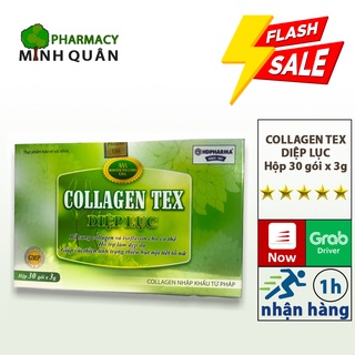 Diệp lục collagen tex dạng gói