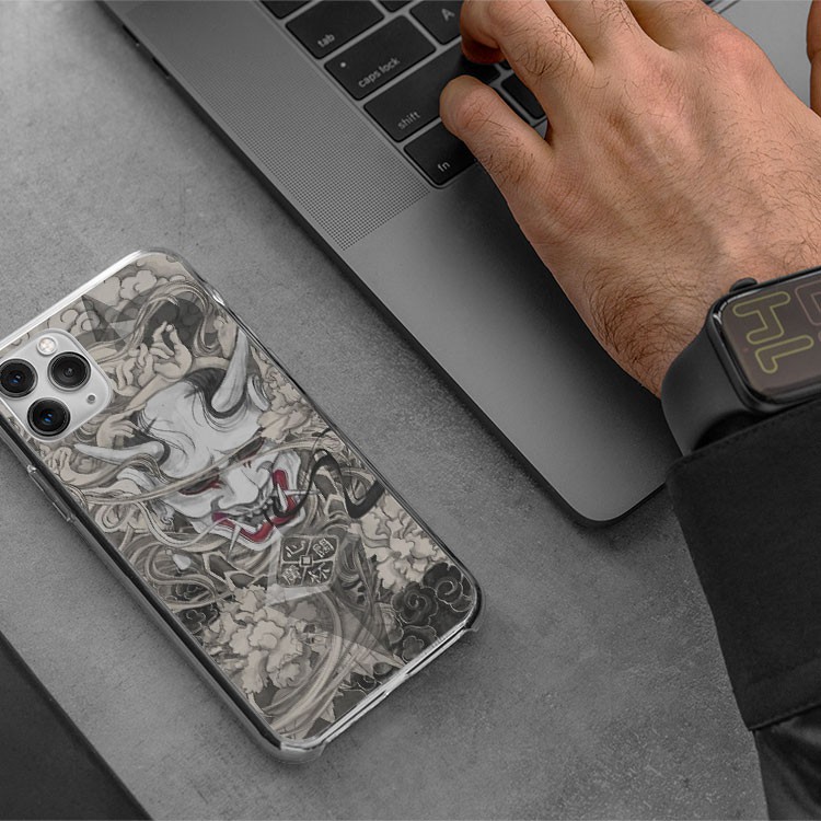 Ốp Hình Xăm Ốp Đẹp Đầu Quỷ Iphone 7/7Plus/8/8Plus/X/Xs/Xs Max/11/11 Promax/12/12 Promax NNN20120189