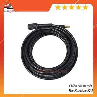 Ống dây phun xịt cao áp cho máy rửa xe gia đình Karcher dòng KAP, dài 10 mét (Hàng OEM)