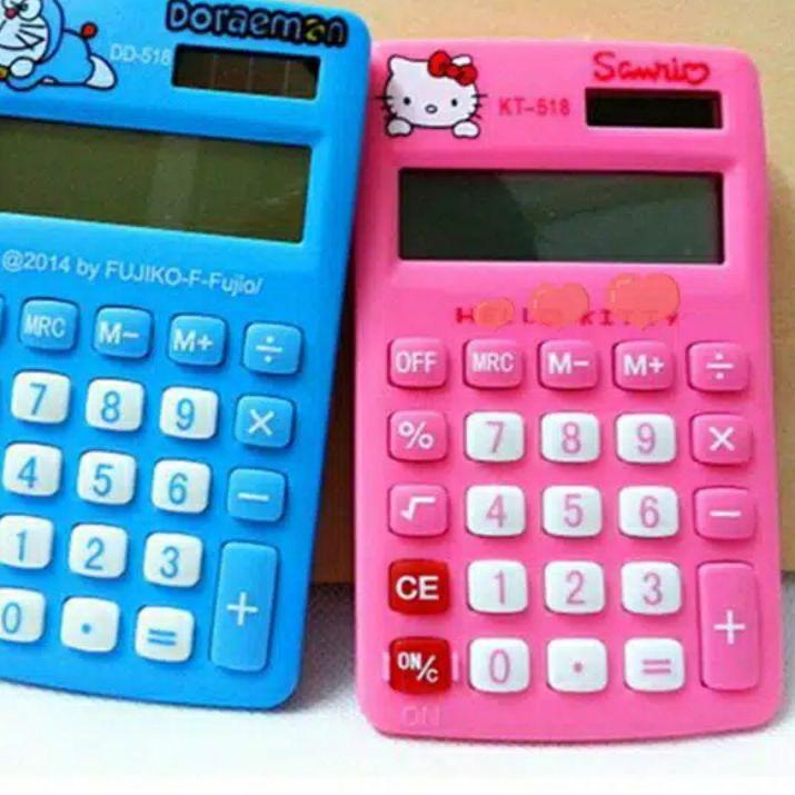 Máy Tính Hello kitty Và doraemon ✔