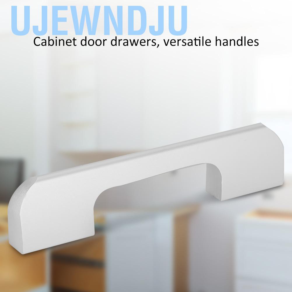 Ujewndju 6X Handles Cabinet Cupboard Drawer Wardrobe Door Handle Pull Aluminum Alloy