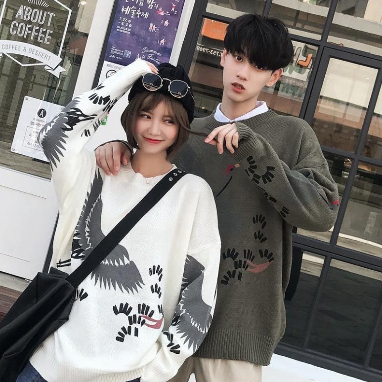 Áo Sweater Nam Nữ, Áo Nỉ Dài Tay Unisex ELISA Form Rộng Phong Cách Hàn Quốc Chất Dày Dặn Cực Đẹp