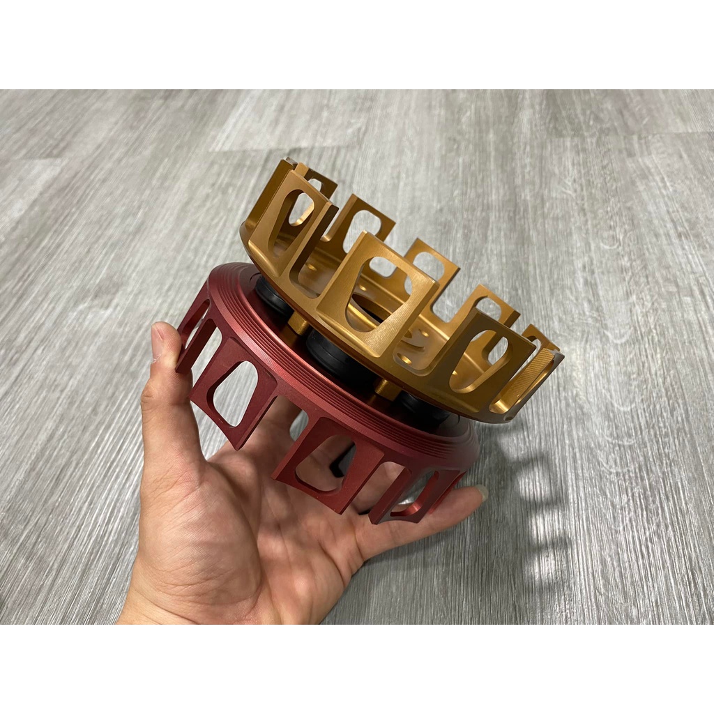 Chuồng heo / đế nhôm nồi 6 lò xo ex135 - ex150 / 155 OTTO fasstek