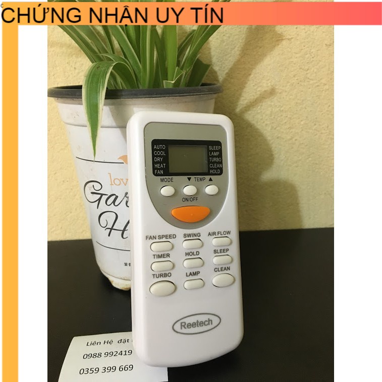 ĐIỀU KHIỂN ĐIỀU HÒA REETECH ZH-03 và JT-03 loại tốt thay thế đầu bấm reetech zin theo máy