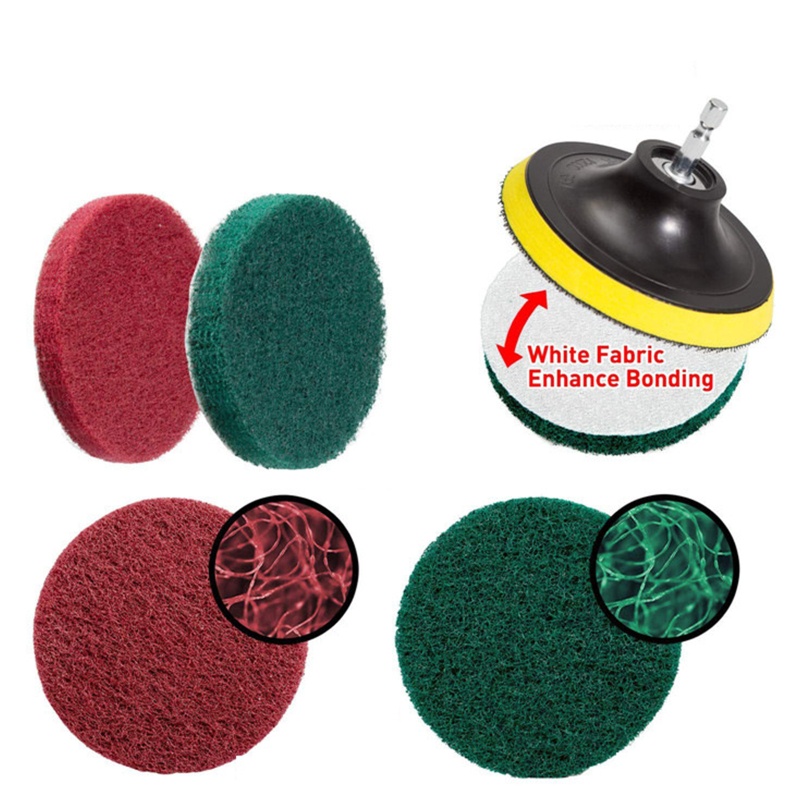 Bộ 13 Bàn Chải Gắn Máy Khoan Làm Sạch Tiện Dụng