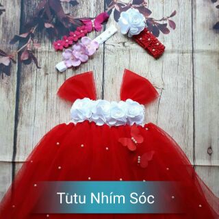 2 Váy tutu Nhím Sóc bé 5 tuổi