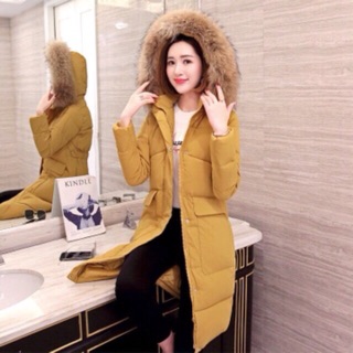 ÁO PHAO ĐẠI HÀN MỦ LÔNG DÁNG DÀI