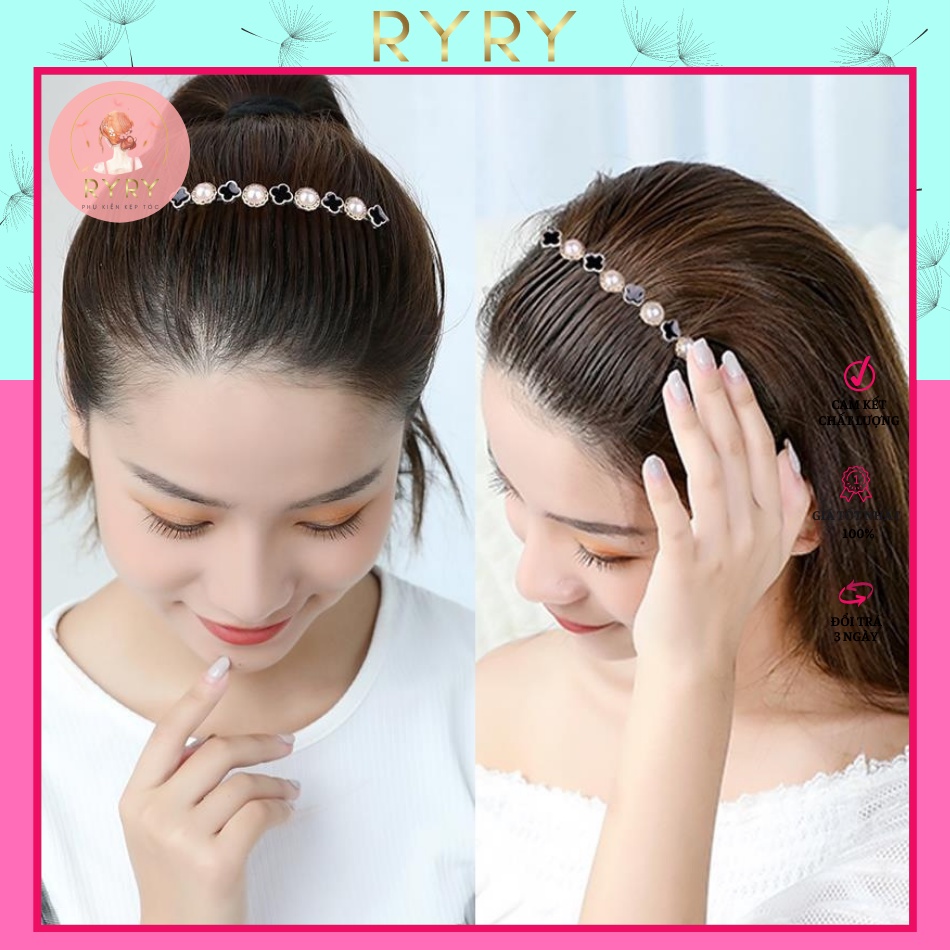 Cài Tóc Mái Xinh Xắn Phong Cách Hàn Quốc Cho Nữ