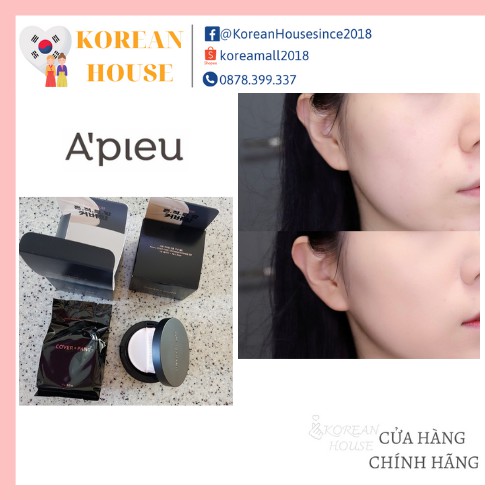 (Chính hãng) PHẤN NƯỚC KIỀM DẦU APIEU COVER PANG LONGWEAR CUSHION