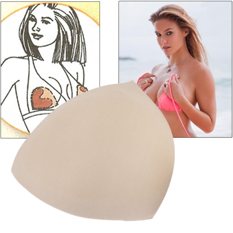 Miếng mút ngực lót khi mặc bikini