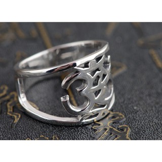 Nhẫn Khắc Thần Chú Om Mani Padme Hum Tây Tạng -NH139
