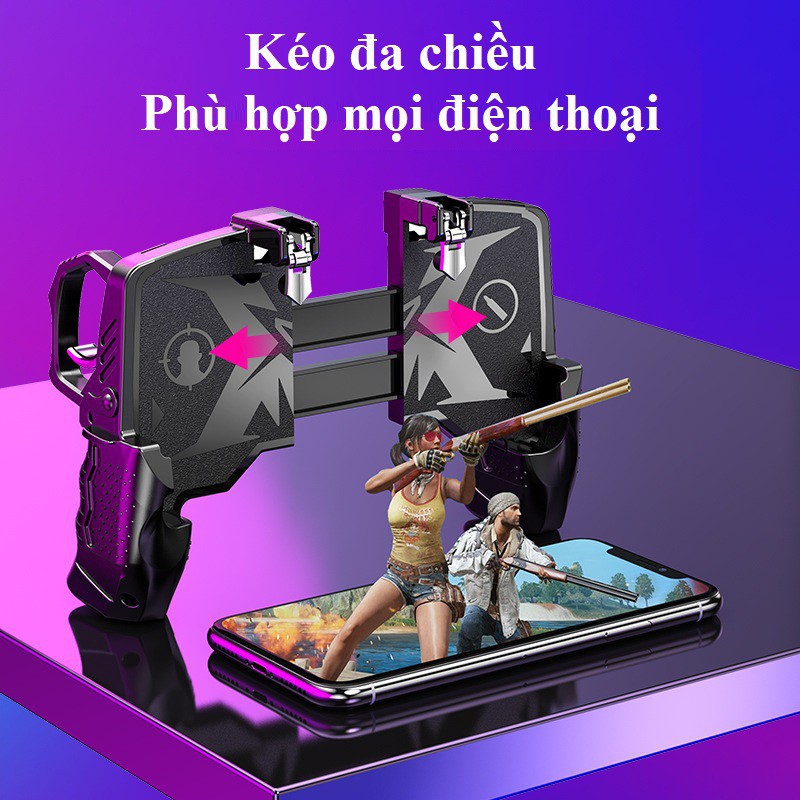 TAY CẦM CHƠI PUBG K21RẺ VÔ ĐỊCH-thiết kế CỰC CHẤT cho điện thoại